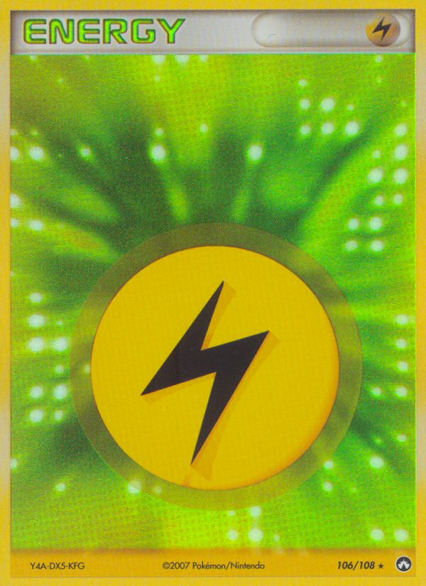 Lightning Energy card