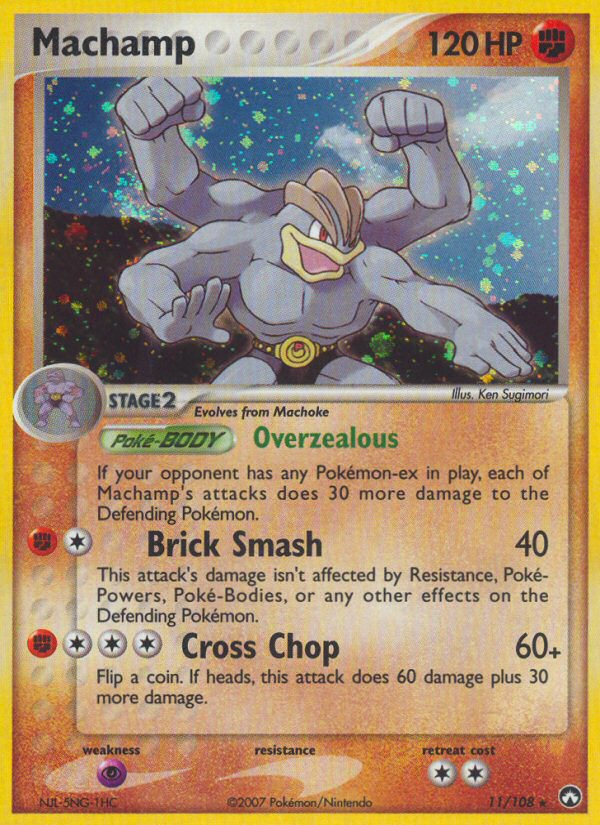 Machamp card