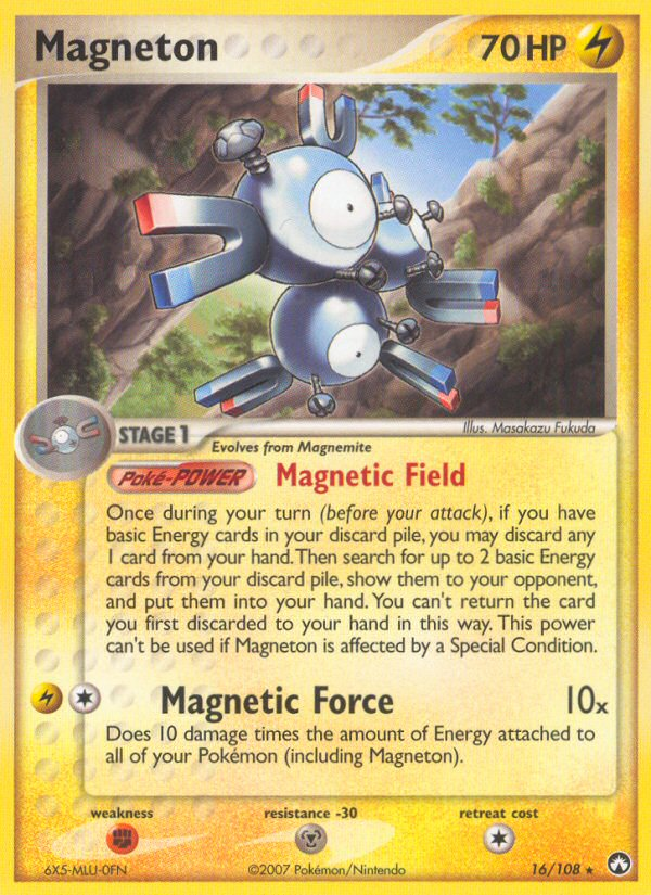 Magneton card