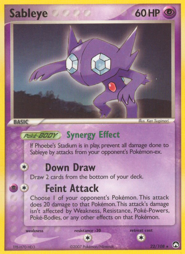 Sableye card