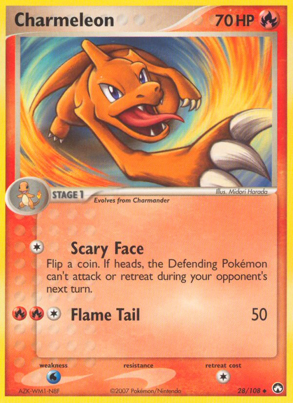 Charmeleon card