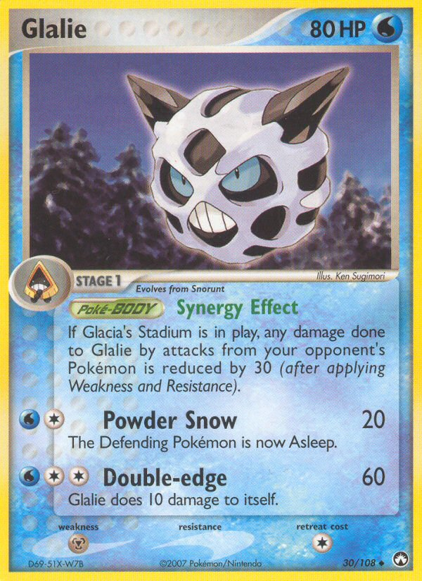 Glalie card