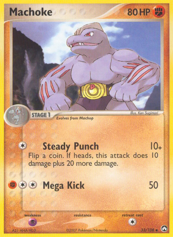 Machoke card