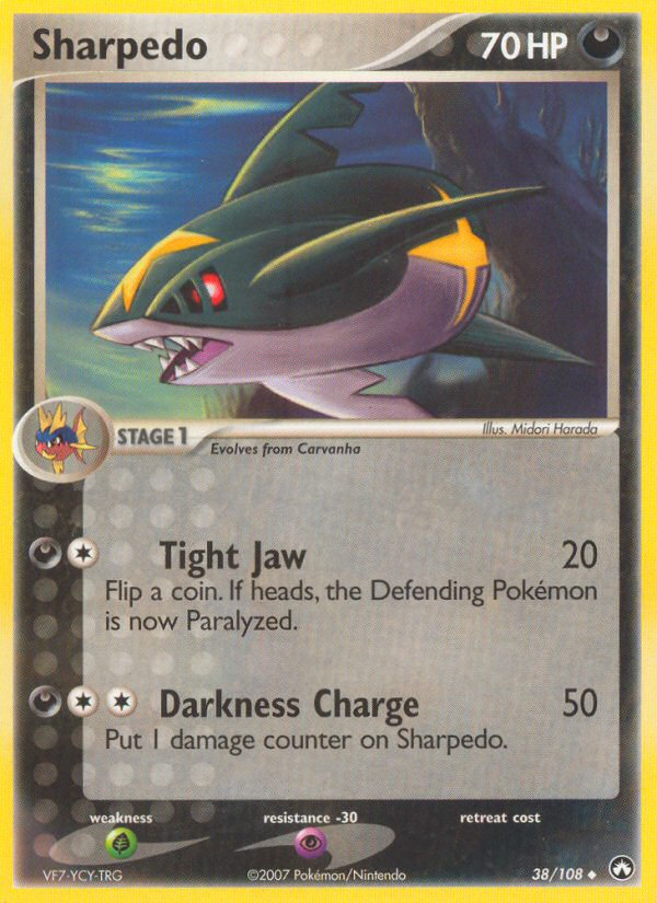 Sharpedo card