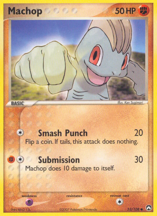 Machop card