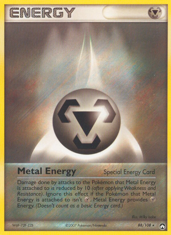 Metal Energy card