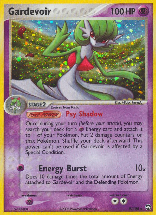 Gardevoir card