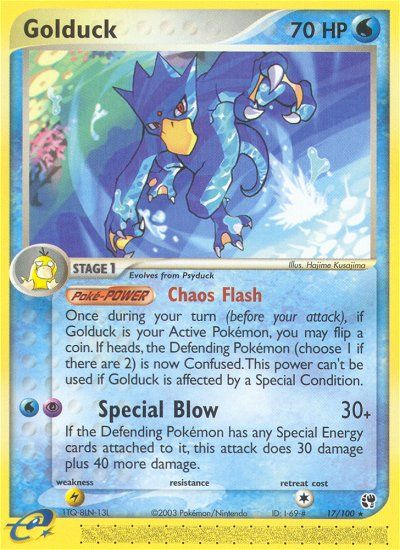 Golduck card