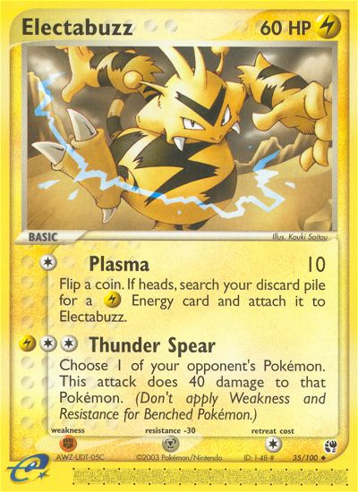 Electabuzz card