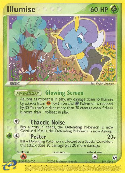 Illumise card