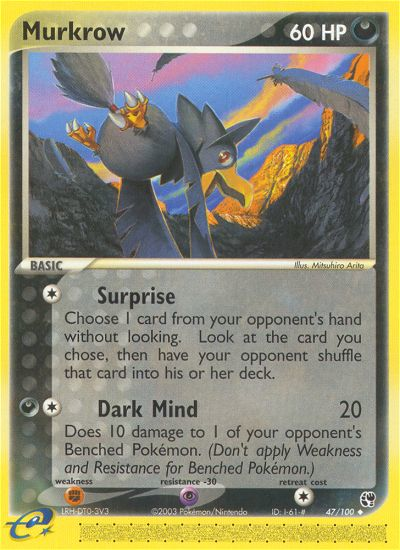 Murkrow card