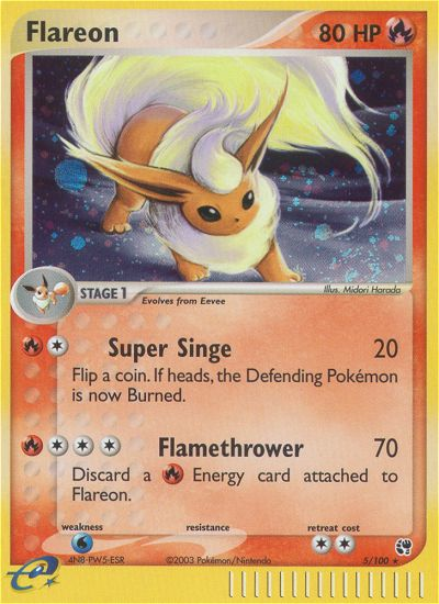 Flareon card