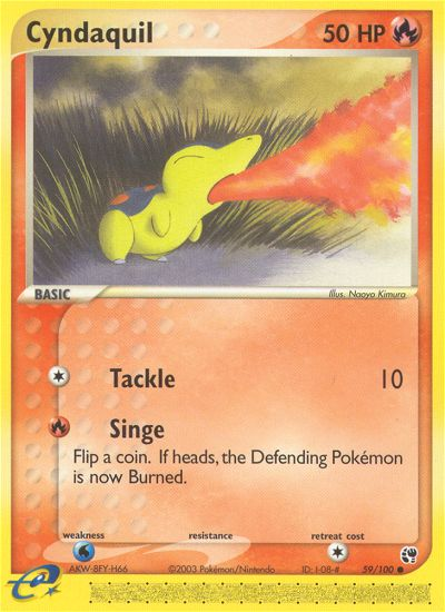 Cyndaquil card