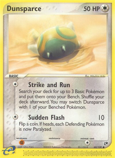 Dunsparce card