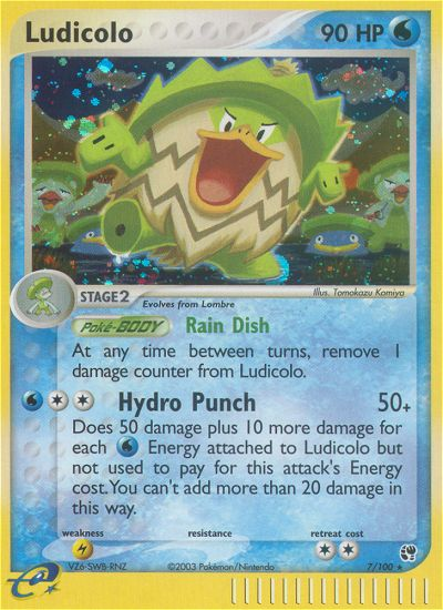 Ludicolo card