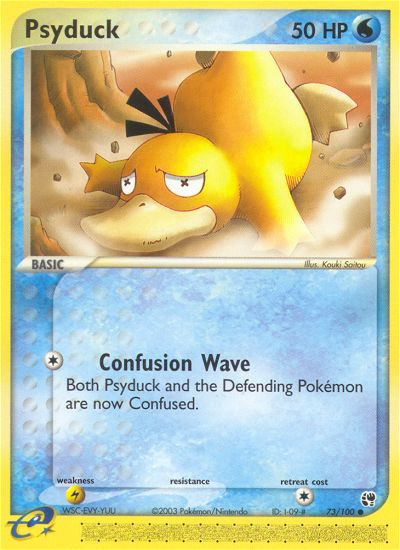 Psyduck card