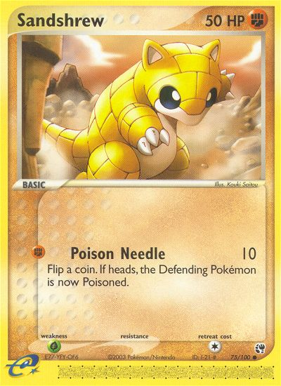 Sandshrew card