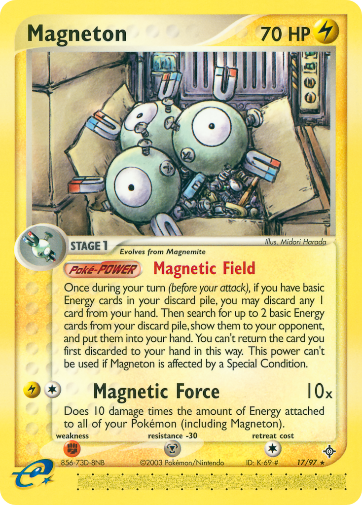Magneton card