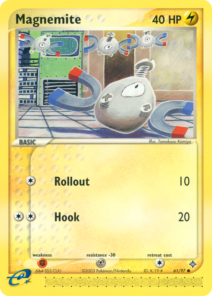 Magnemite card