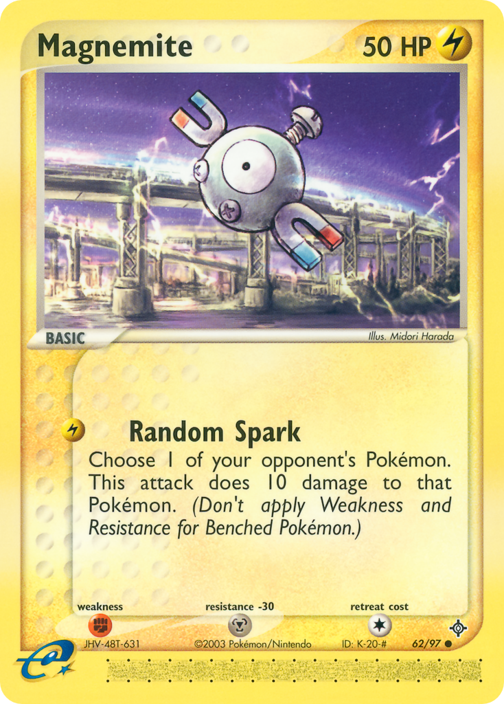 Magnemite card