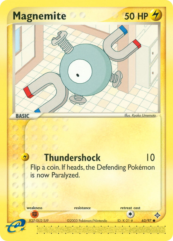 Magnemite card