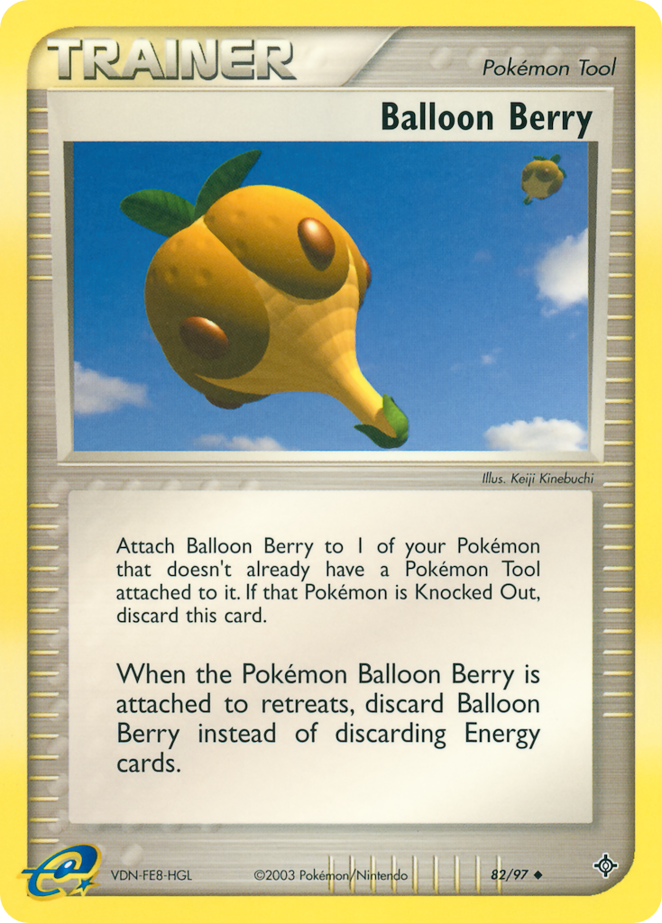 Balloon Berry card