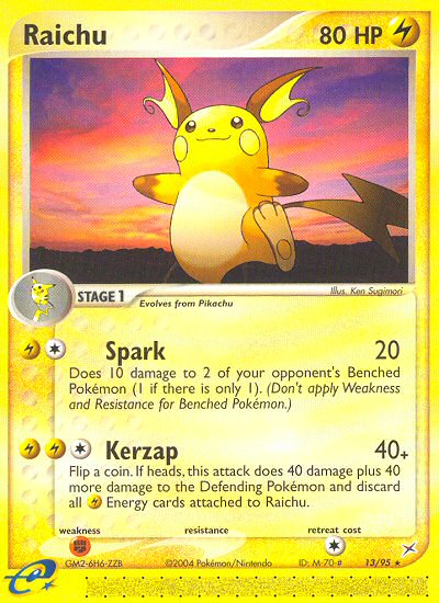 Raichu card