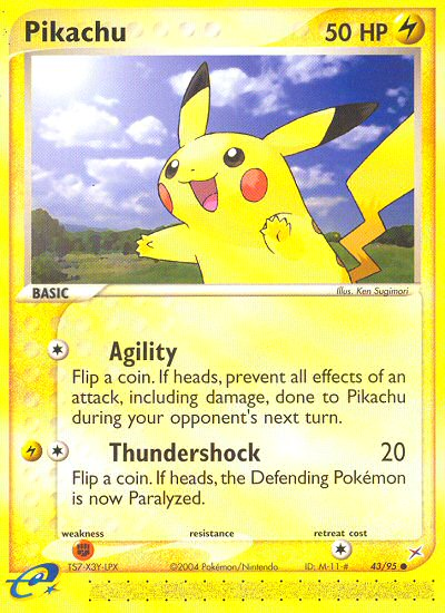 Pikachu card