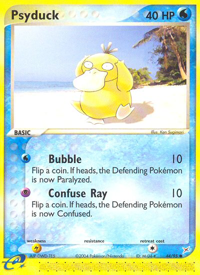 Psyduck card