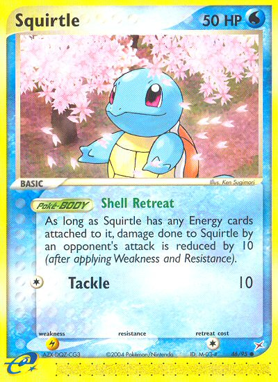 Squirtle card