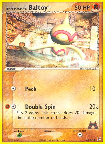 Team Magma's Baltoy card