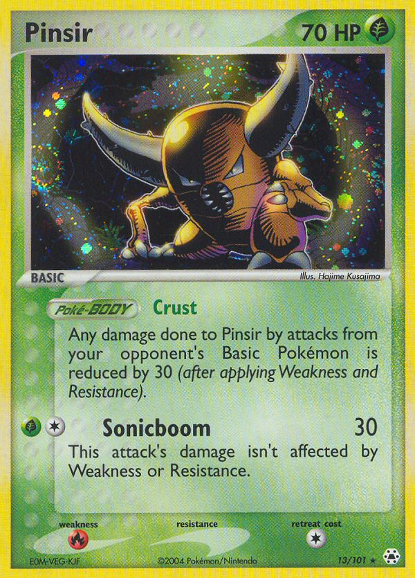 Pinsir card