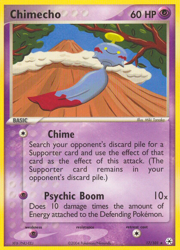 Chimecho card