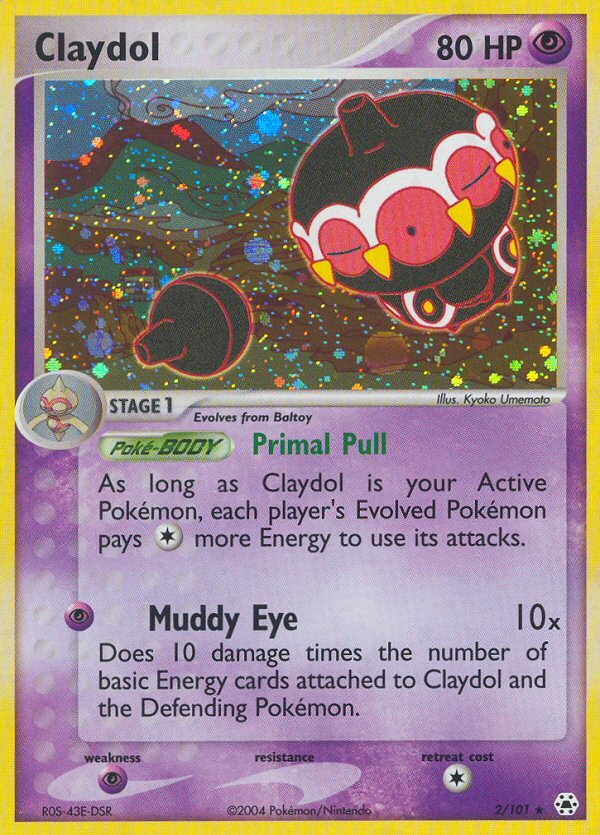 Claydol card