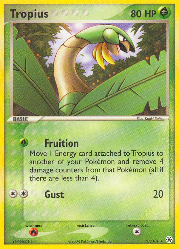 Tropius card