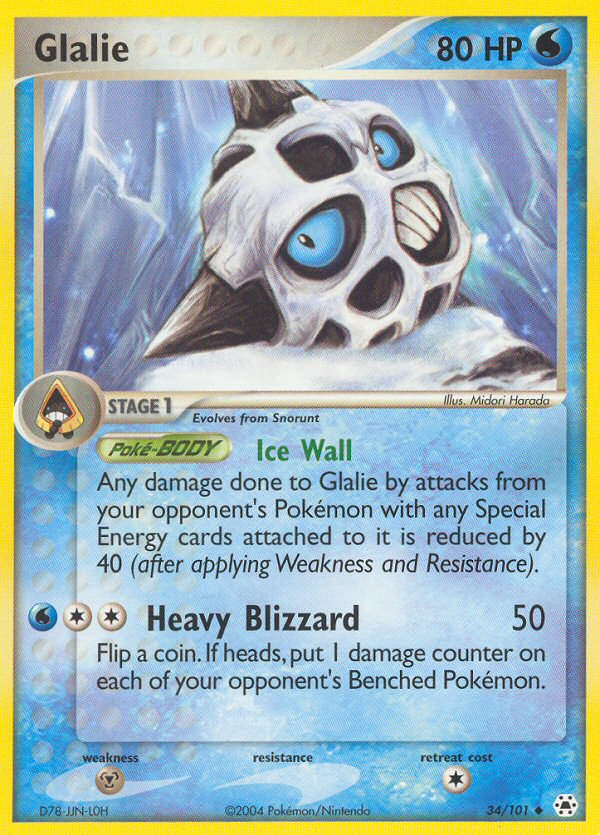 Glalie card