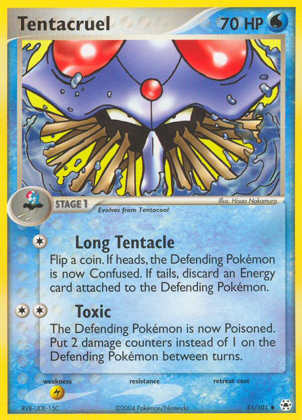 Tentacruel card