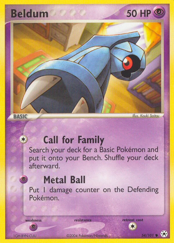 Beldum card