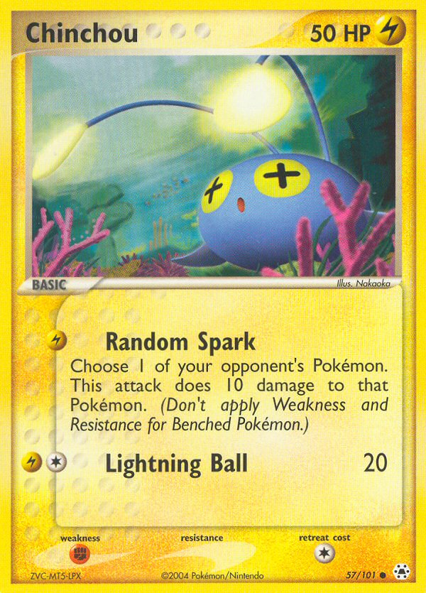 Chinchou card