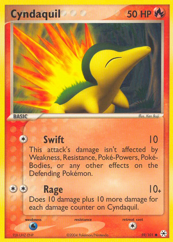 Cyndaquil card