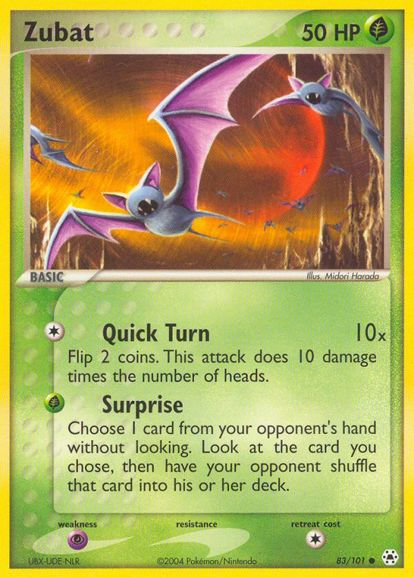 Zubat card