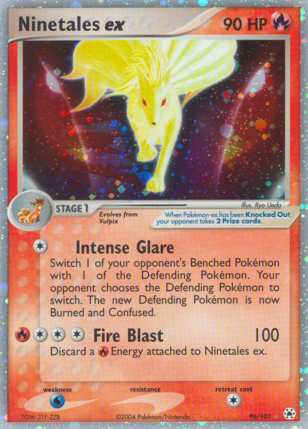 Ninetales ex card