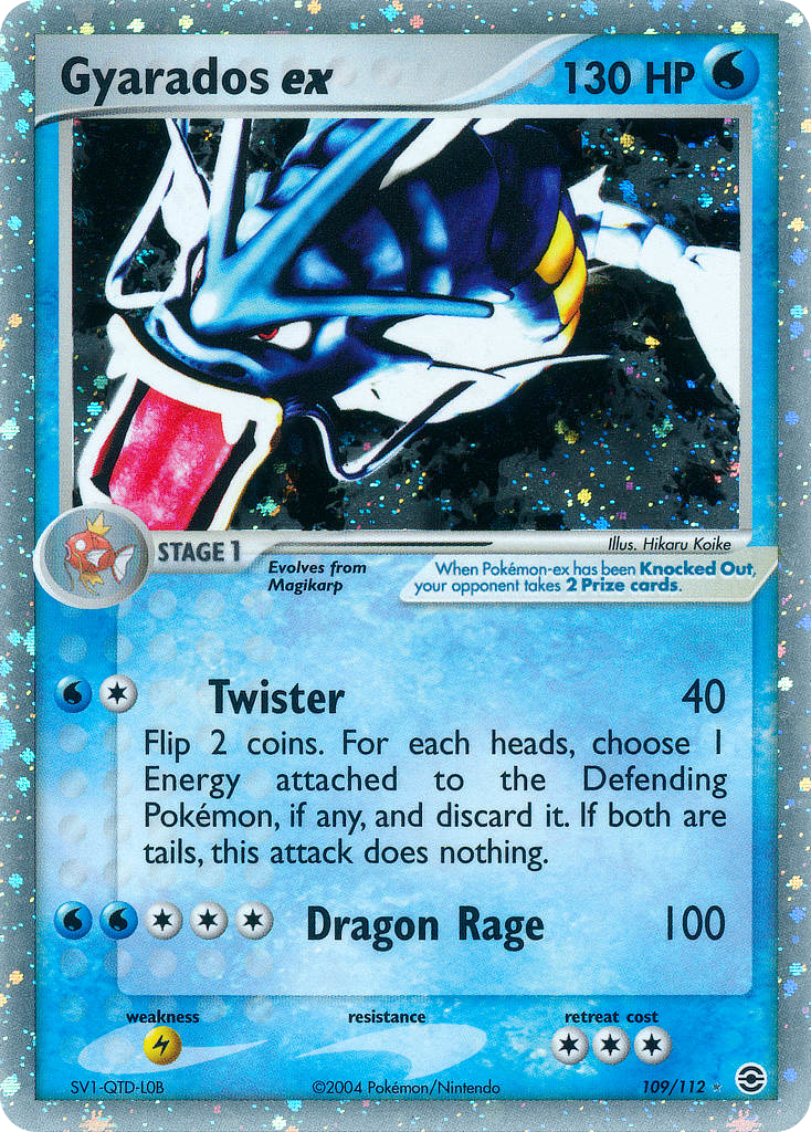 Gyarados ex card