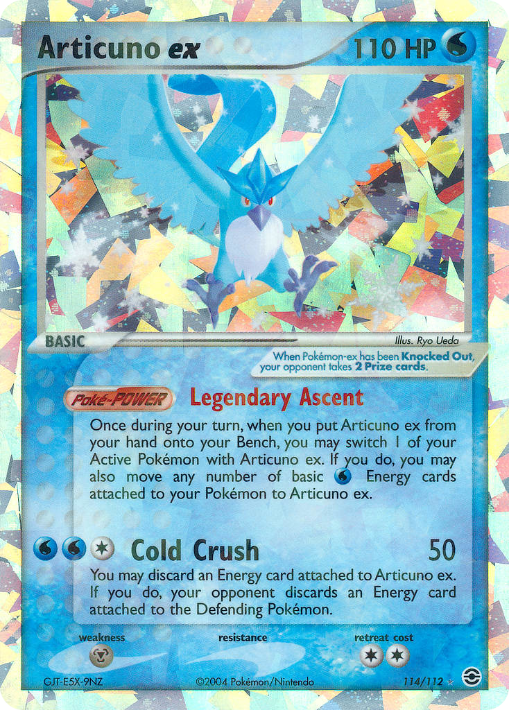 Articuno ex card