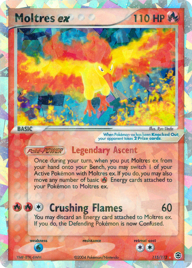 Moltres ex card