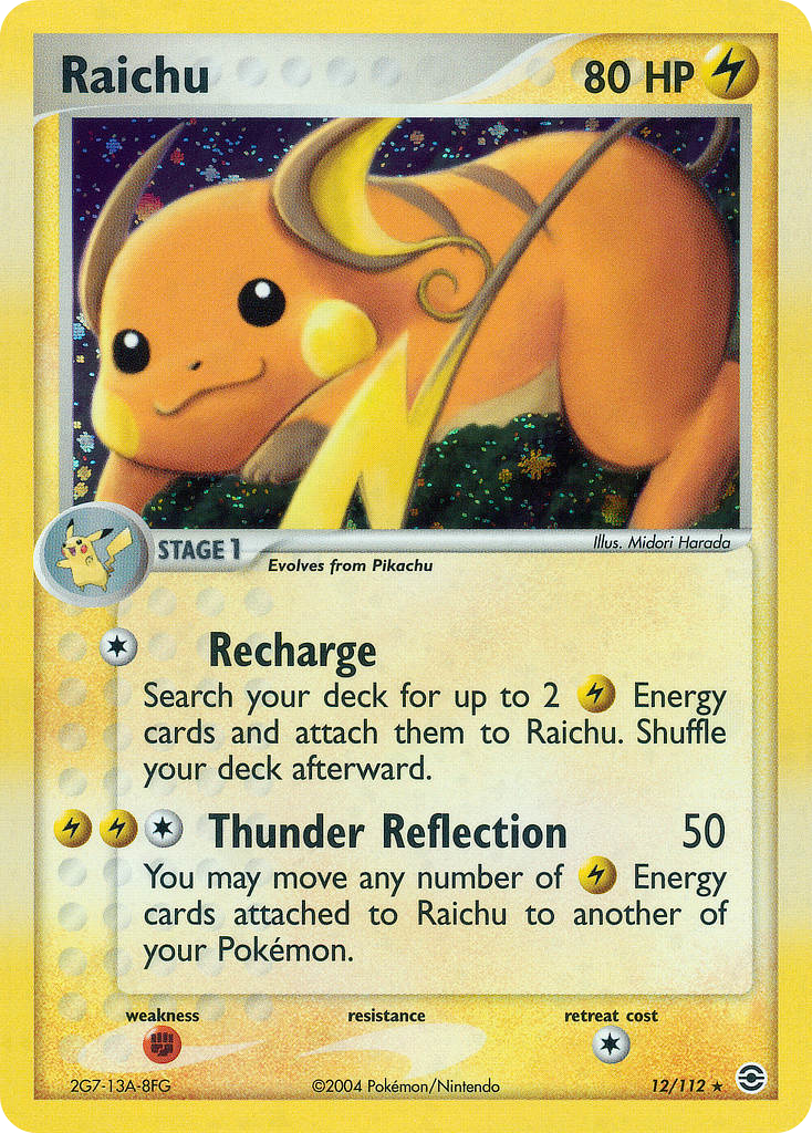 Raichu card