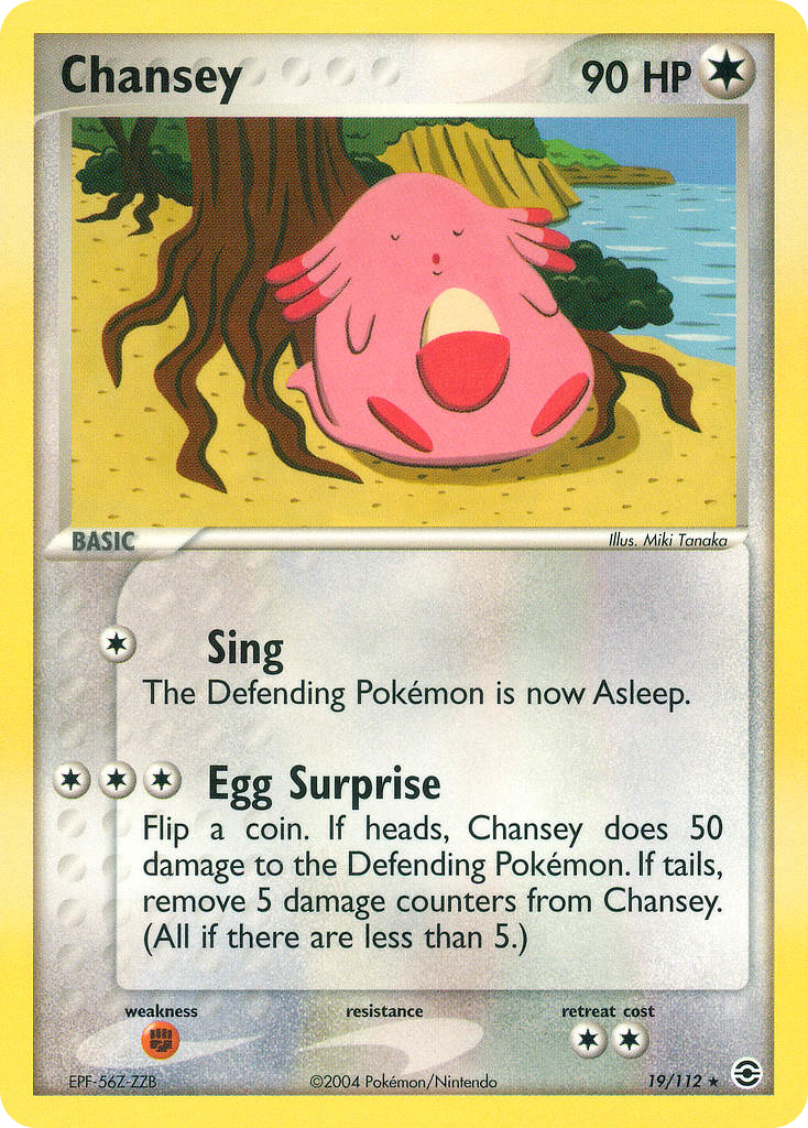 Chansey card