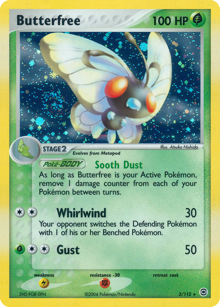 Butterfree card