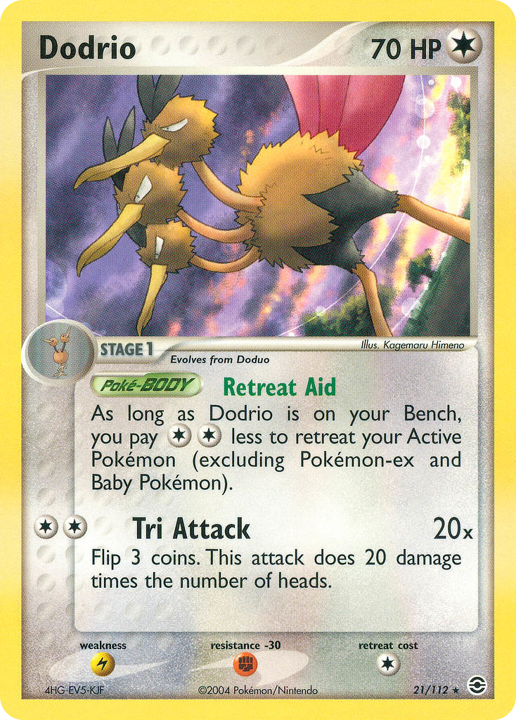 Dodrio card