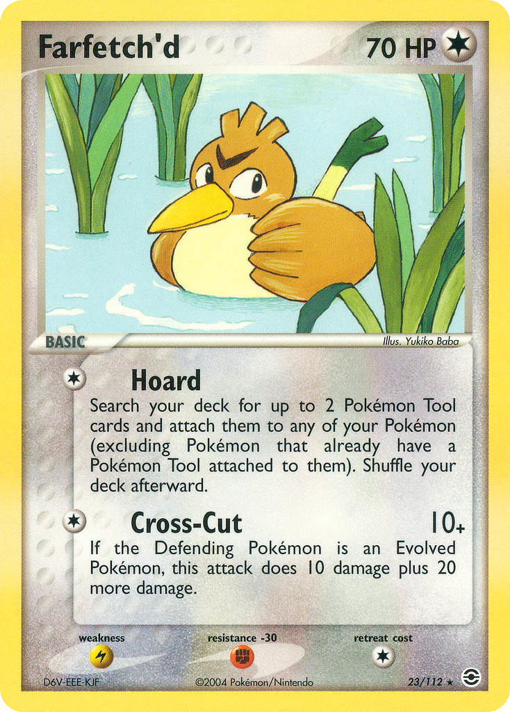 Farfetch'd card